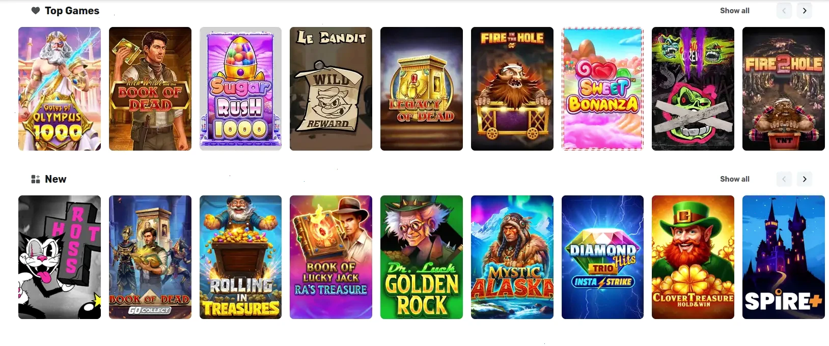 Luckygem welkomstbonus overzicht met free spins en stortingsbonussen